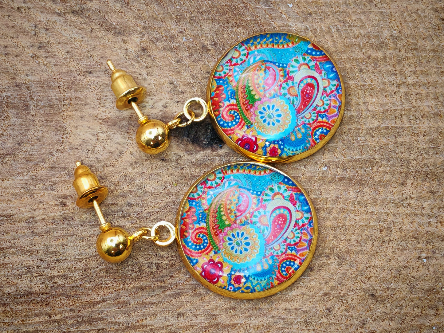 Boucles d’oreilles – Tourbillon bohème