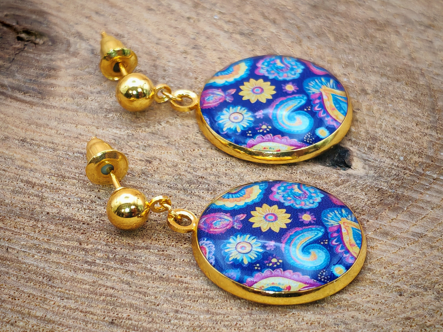 Boucles d’oreilles – Nuit indienne