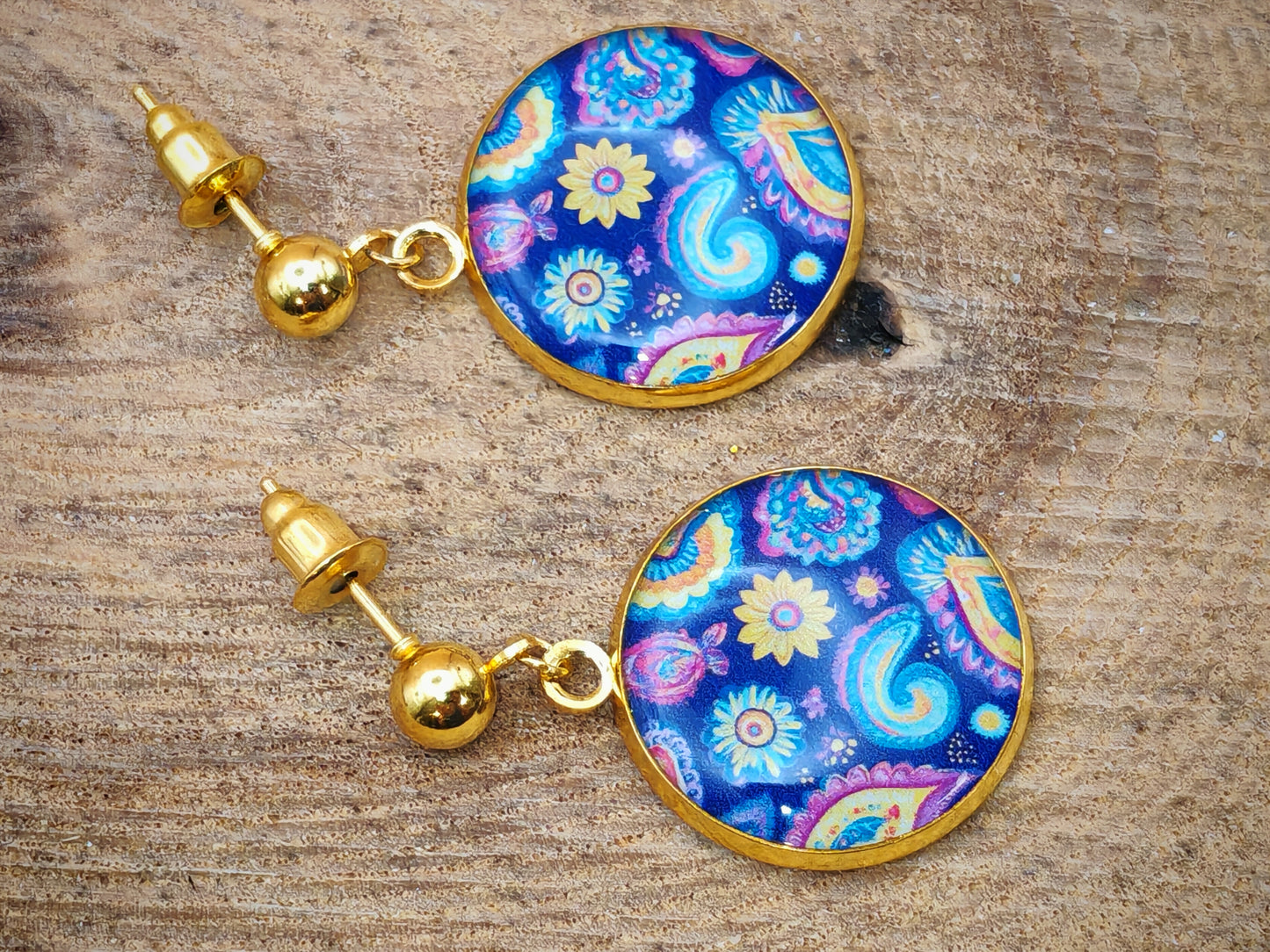 Boucles d’oreilles – Nuit indienne