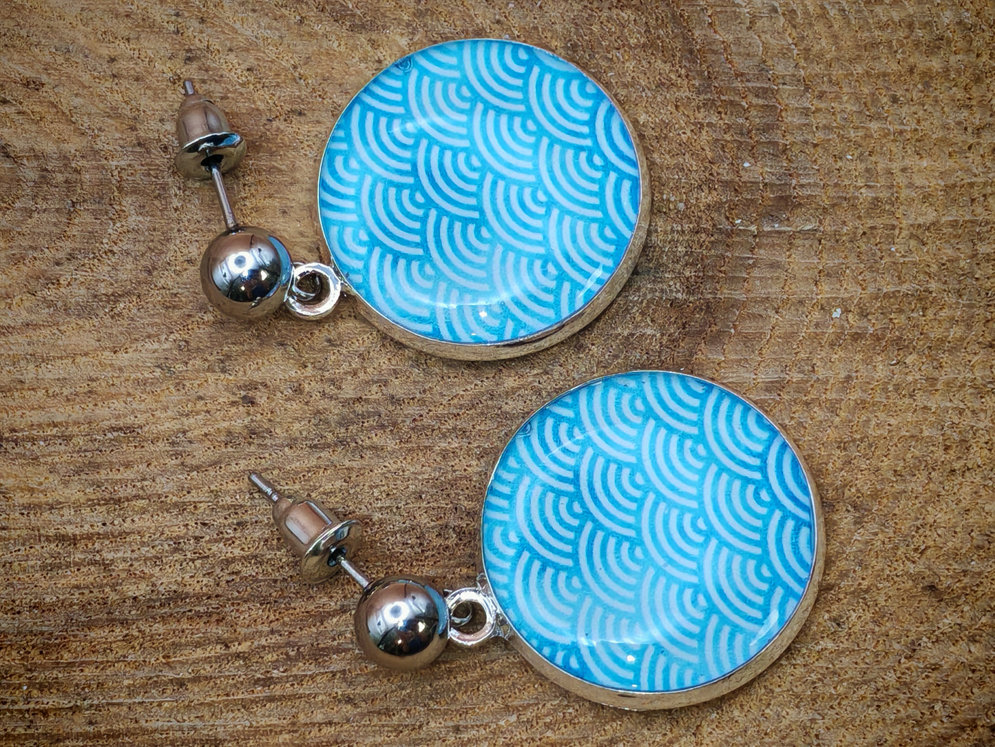 Boucles d’oreilles – Écume céleste