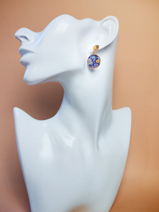 Boucles d’oreilles – Tourbillon Bohème