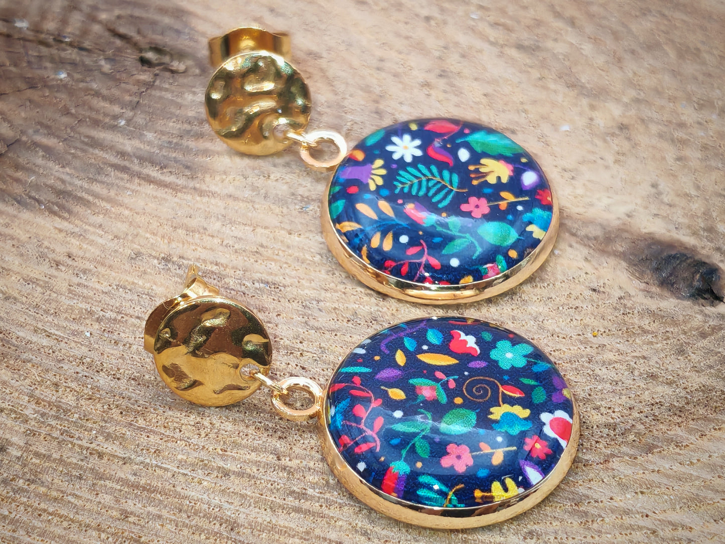 Boucles d’oreilles – Sous-bois enchanté