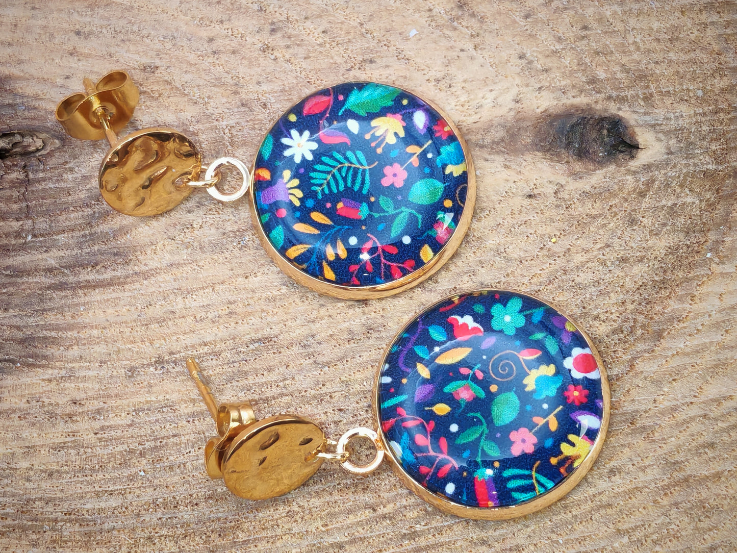 Boucles d’oreilles – Sous-bois enchanté