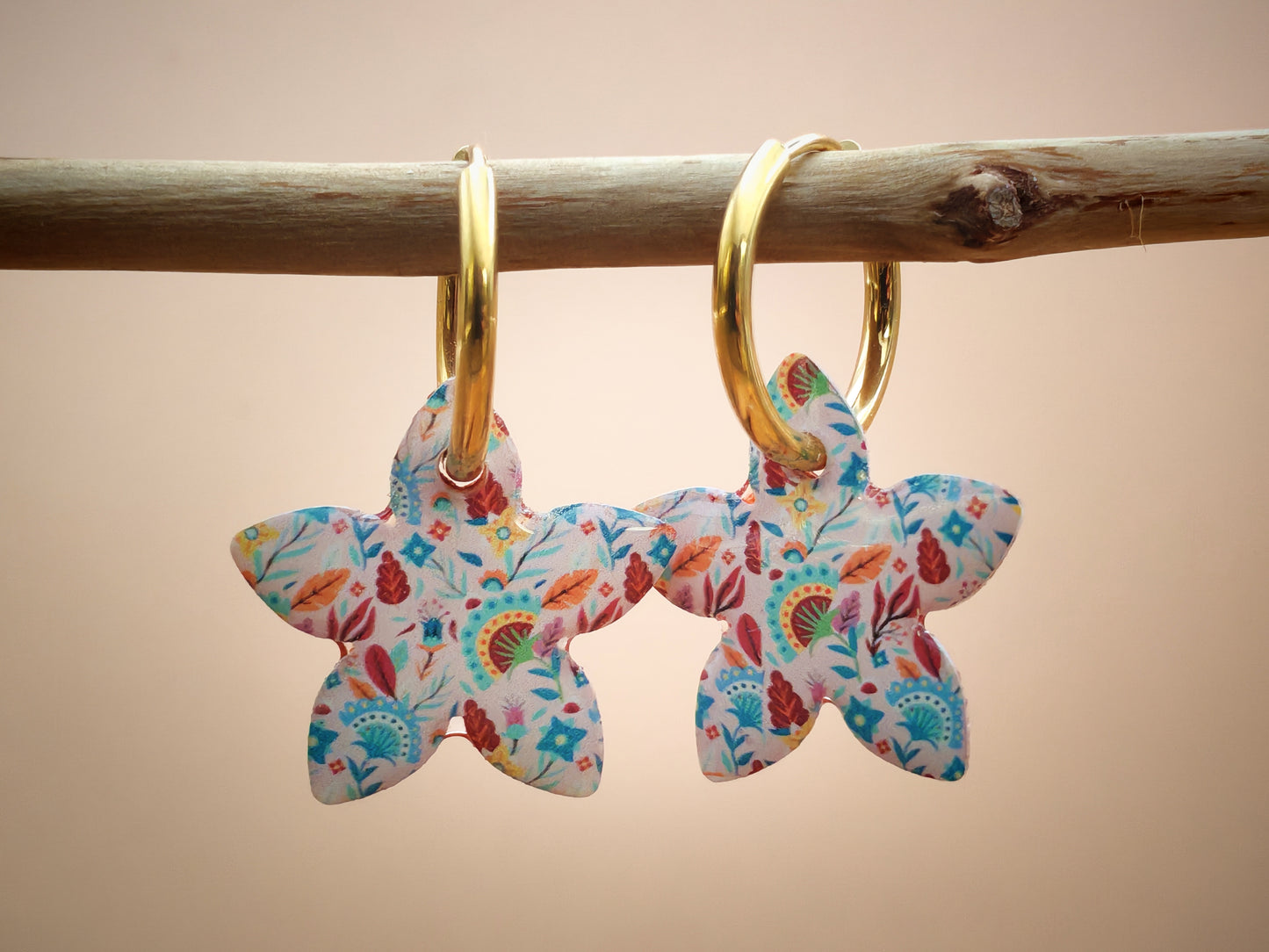 Boucles d’oreilles / Pampilles – Éclat bohème