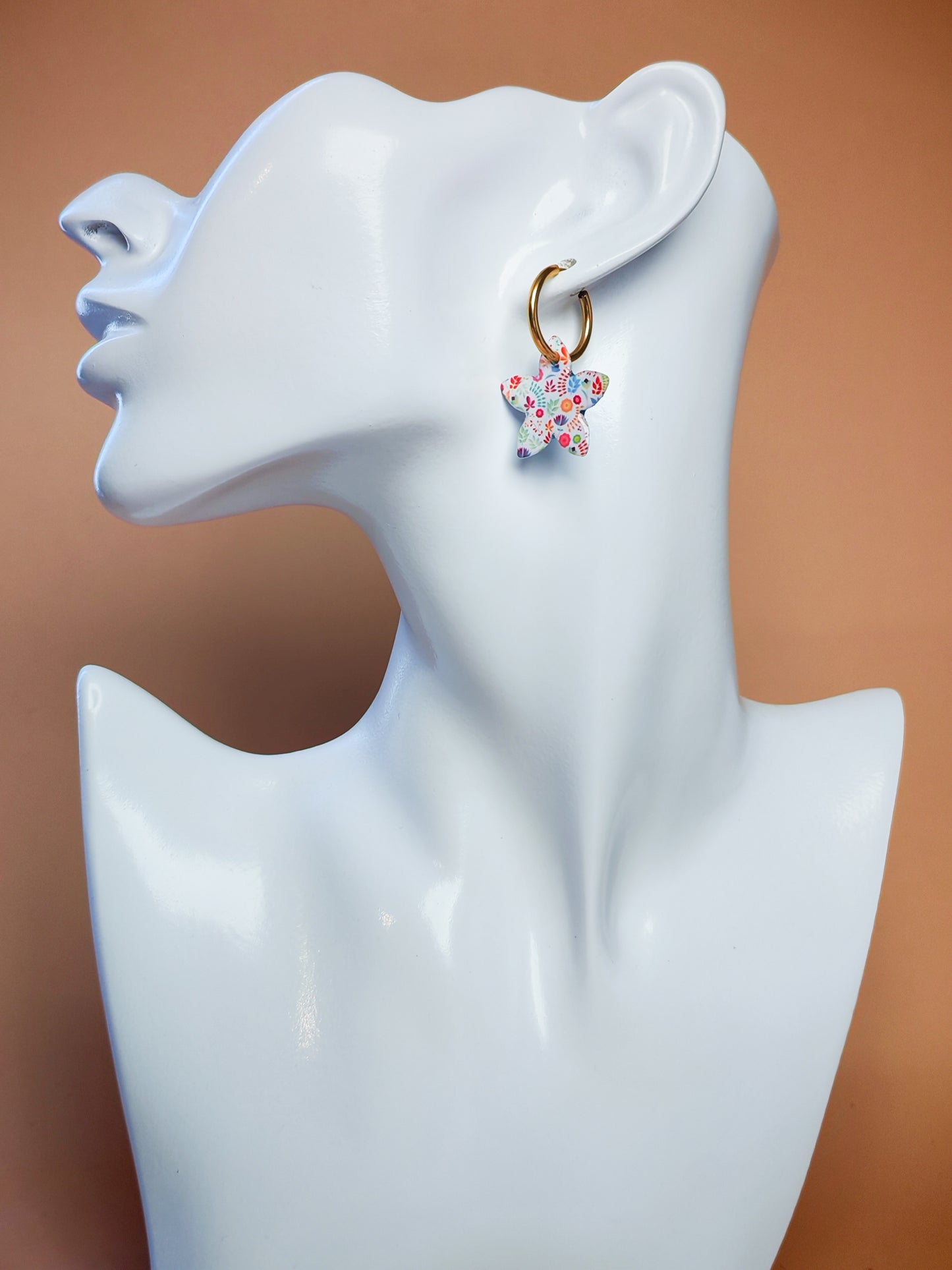 Boucles d’oreilles / Pampilles – Jardin en fête