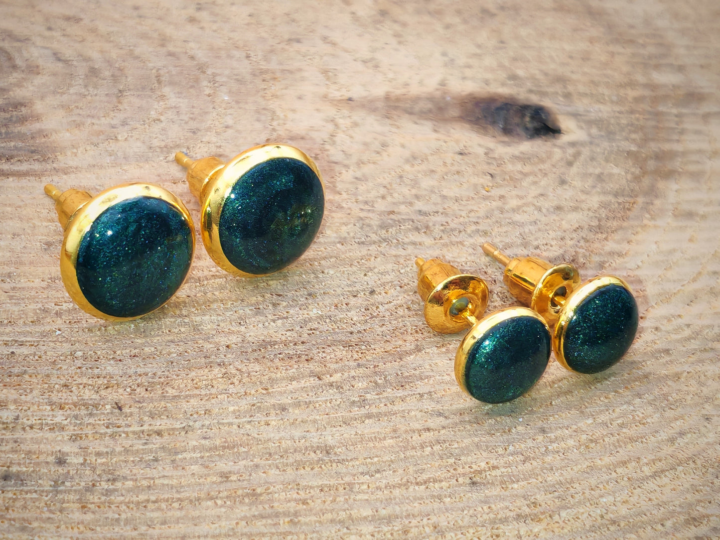 Cabochons d'oreilles - Reflets précieux