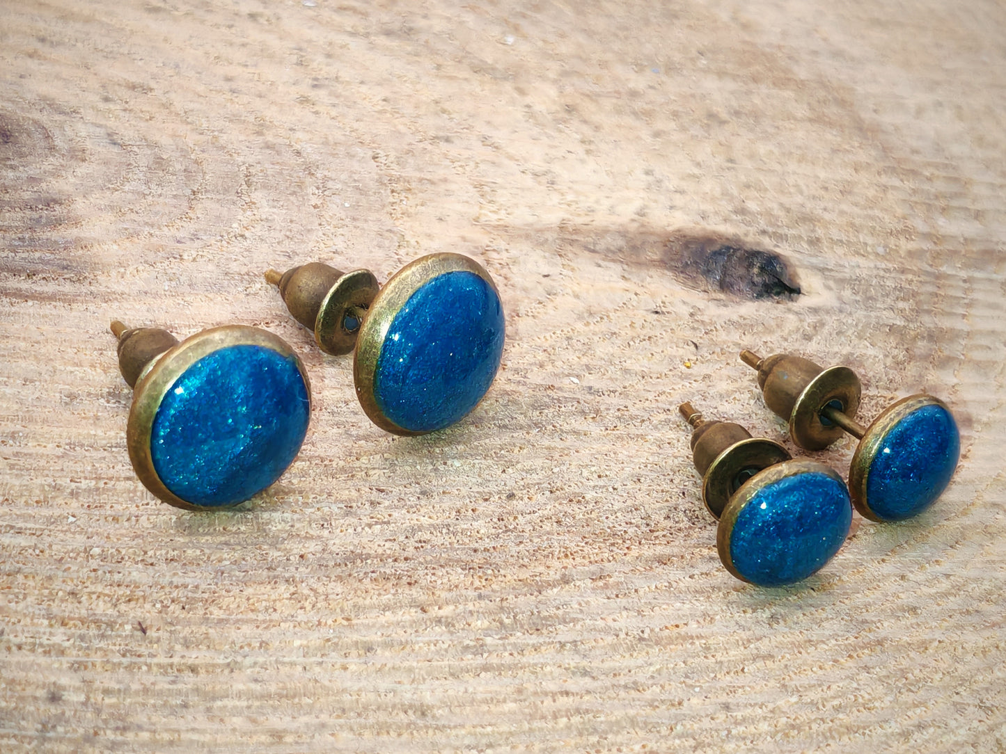 Cabochons d'oreilles - Reflets précieux