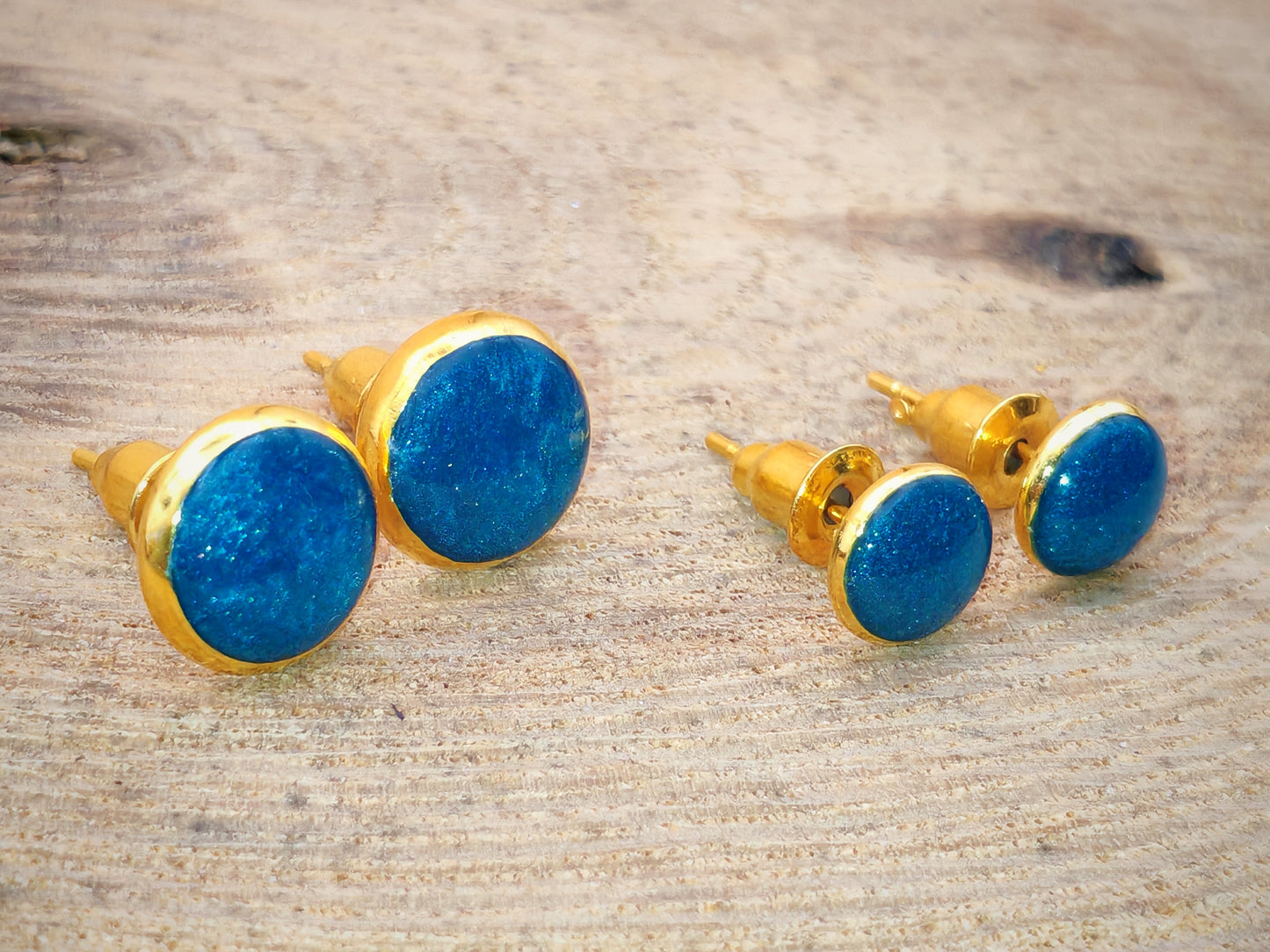 Cabochons d'oreilles - Reflets précieux