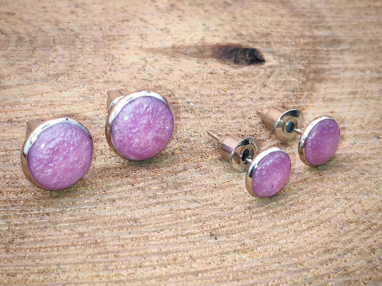 Cabochons d'oreilles - Reflets précieux