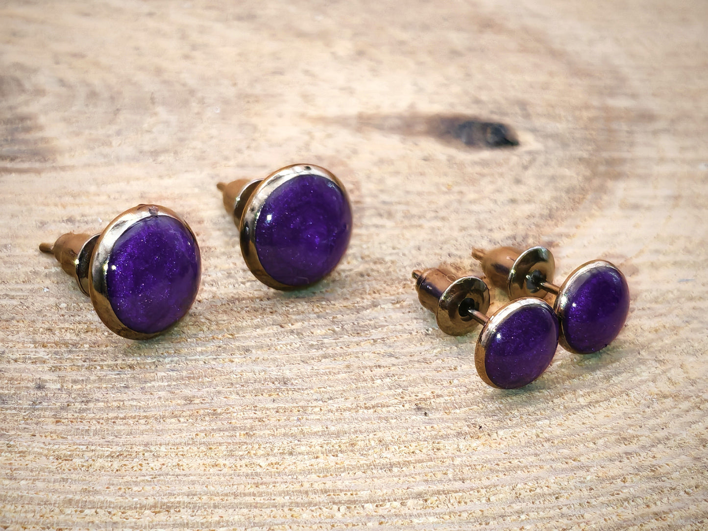 Cabochons d'oreilles - Reflets précieux