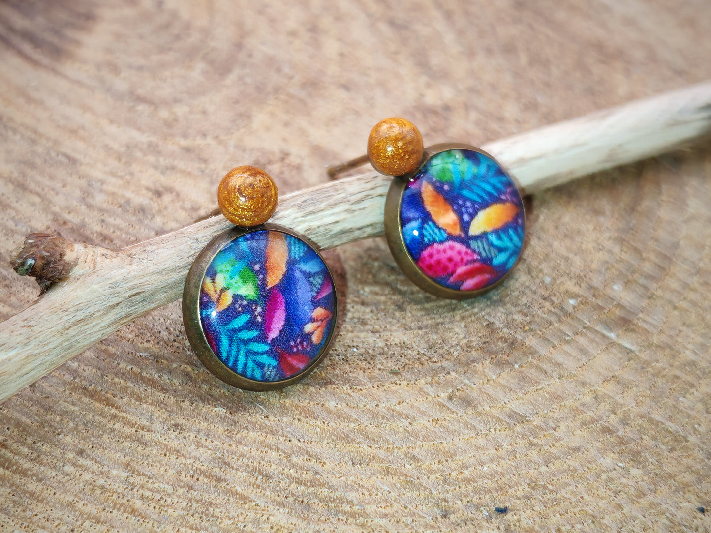 Clous d’oreilles – Forêt tropicale en fête