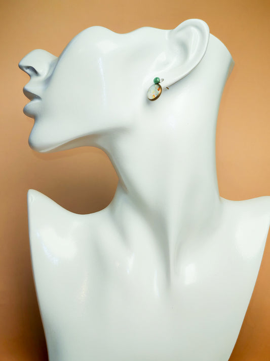 Clous d’oreilles – Bulles d’aquarelle