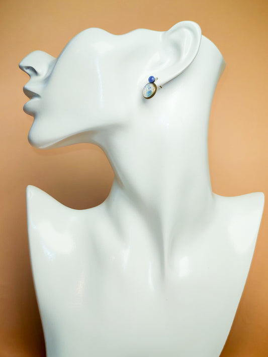 Clous d’oreilles – Rivière pastel