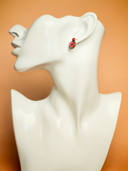 Clous d’oreilles – Labyrinthe flamboyant