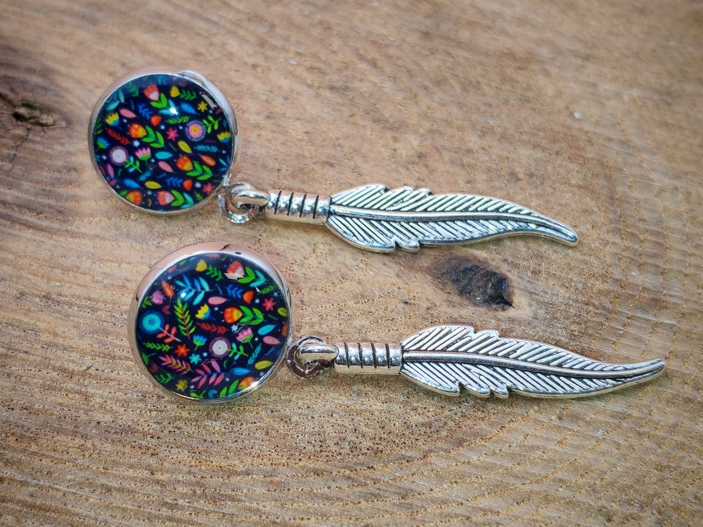 Boucles d’oreilles – Jardin folklorique
