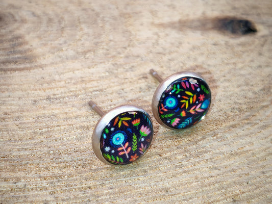 Clous cabochon de 8 mm – Jardin étoilé