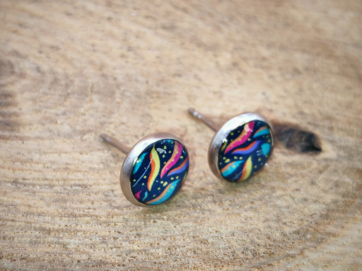 Clous cabochon de 8 mm – Volutes célestes