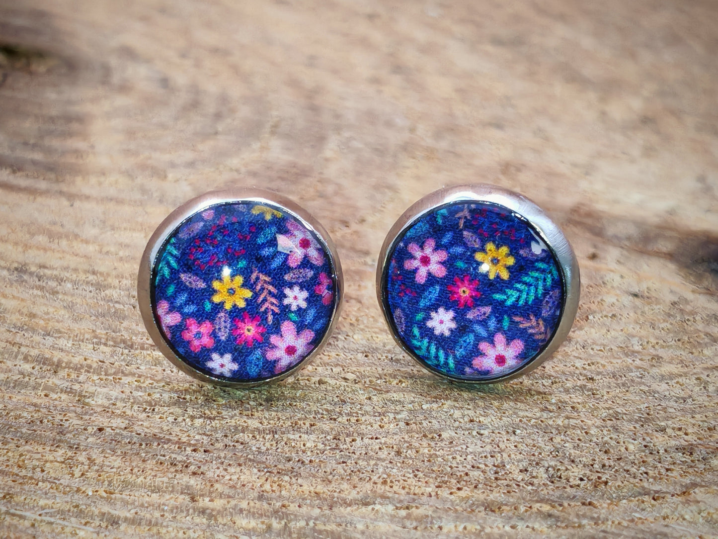 Clous cabochon de 8 mm – Prairie fleurie