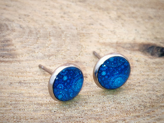 Clous cabochon de 8 mm – Nuit azurée