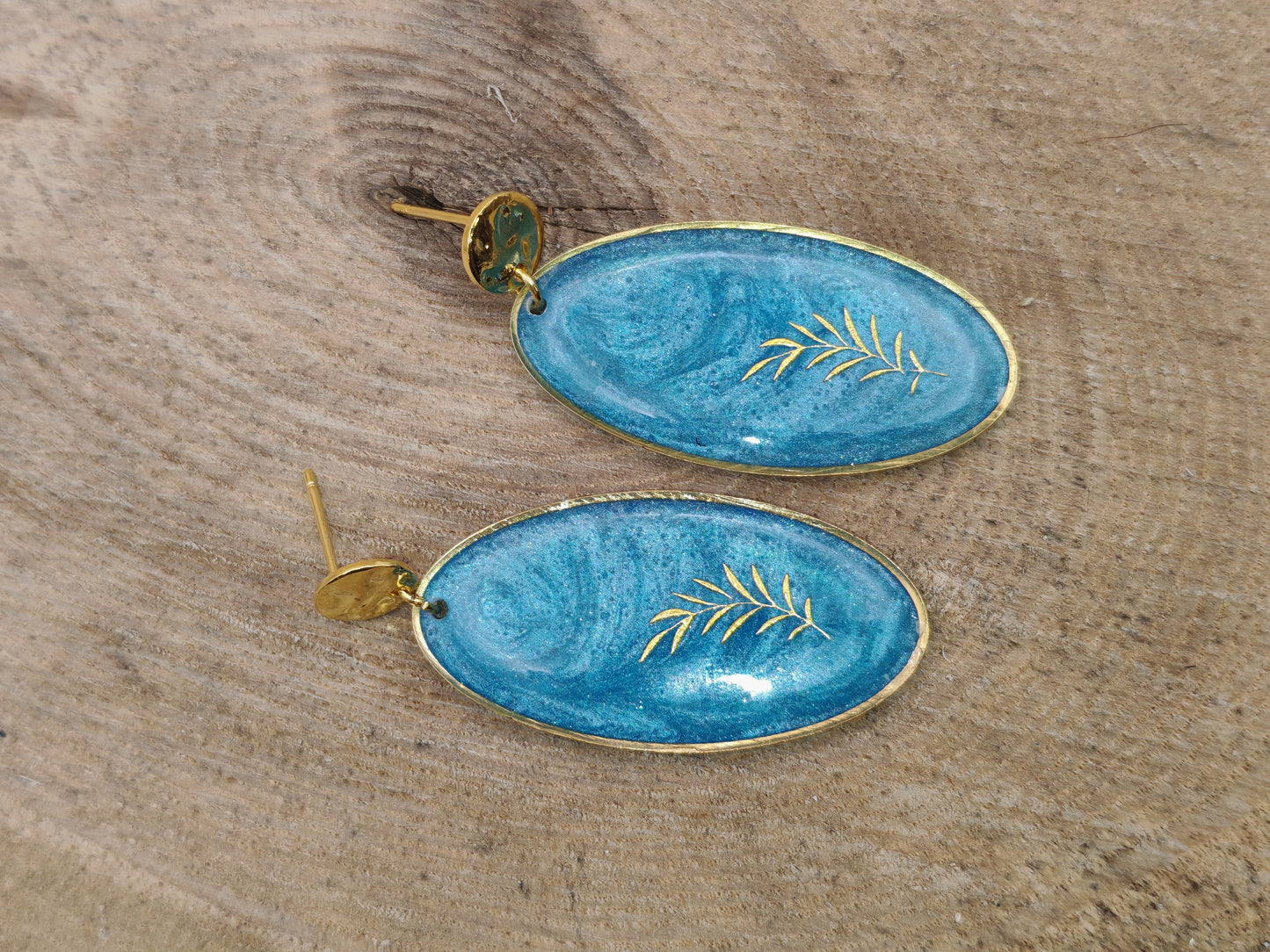 Boucles d’oreilles – Reflets d’Ondine