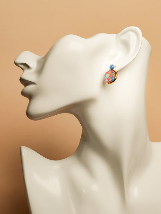 Boucles d’oreilles – Ciel Cachemire