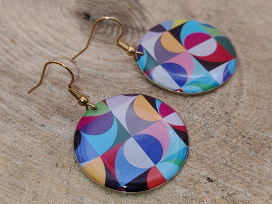 Boucles d’oreilles – Rythmes chromatiques