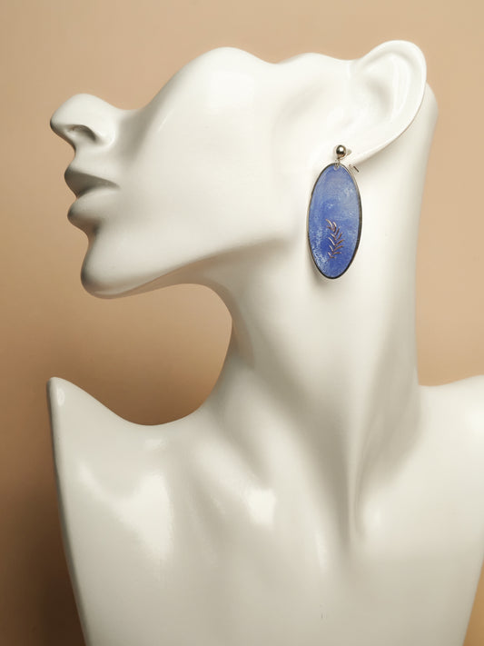 Boucles d’oreilles – Murmure de fougère céleste