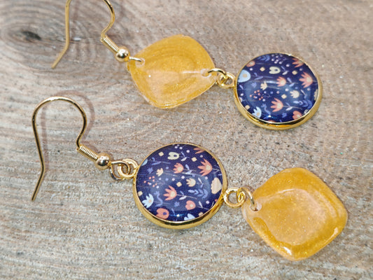 Boucles d’oreilles – Éclats nocturnes