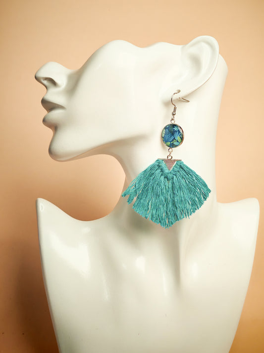 Boucles d’oreilles – Forêt Émeraude