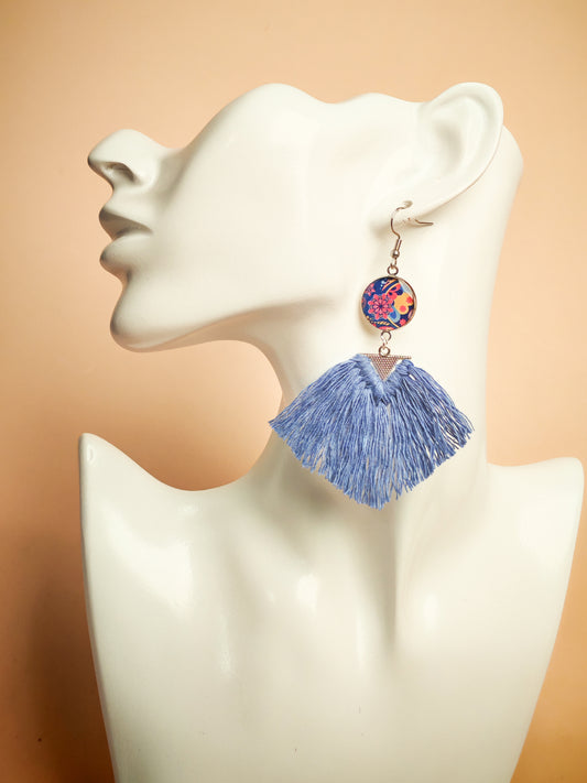 Boucles d’oreilles – Rêve Cachemire