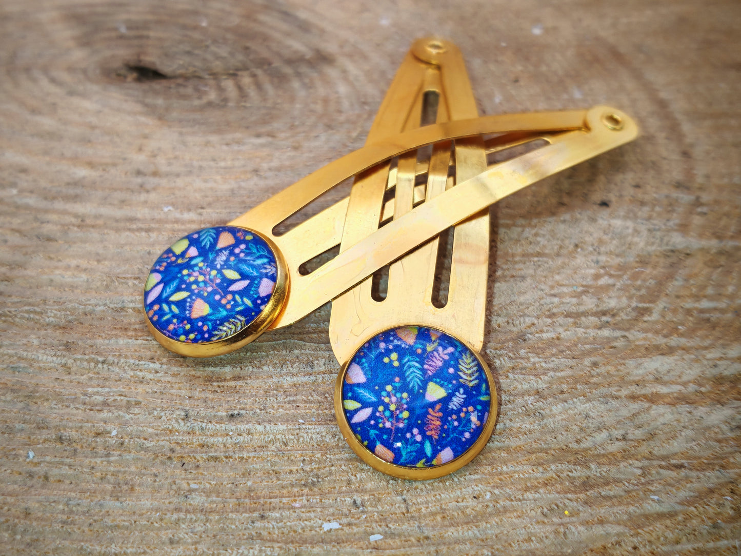 Duo de barrettes – Jardin étoilé