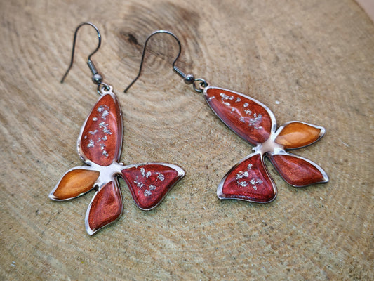 Boucles d’oreilles – Flamme d’Ambre