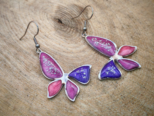Boucles d’oreilles – Pétales Enchantés