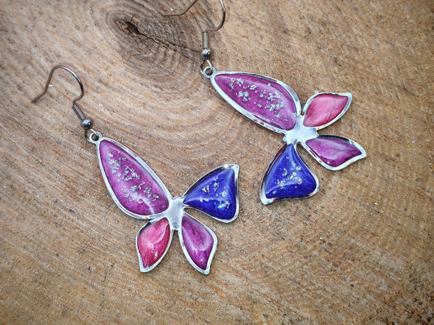 Boucles d’oreilles – Pétales Enchantés
