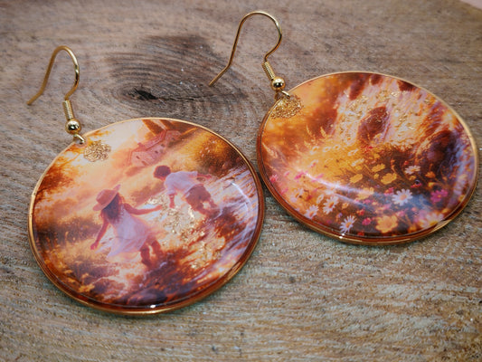 Boucles d’oreilles Monet – Lumières d’Été