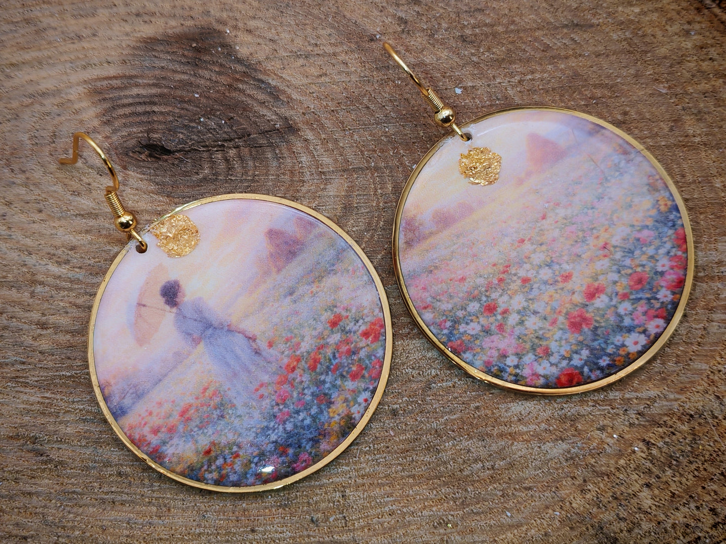 Boucles d’oreilles Monet – Brume Fleurie