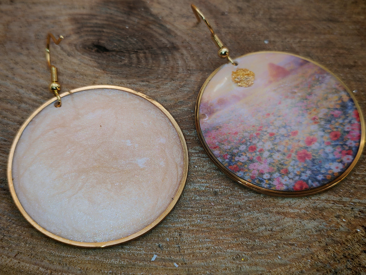 Boucles d’oreilles Monet – Brume Fleurie