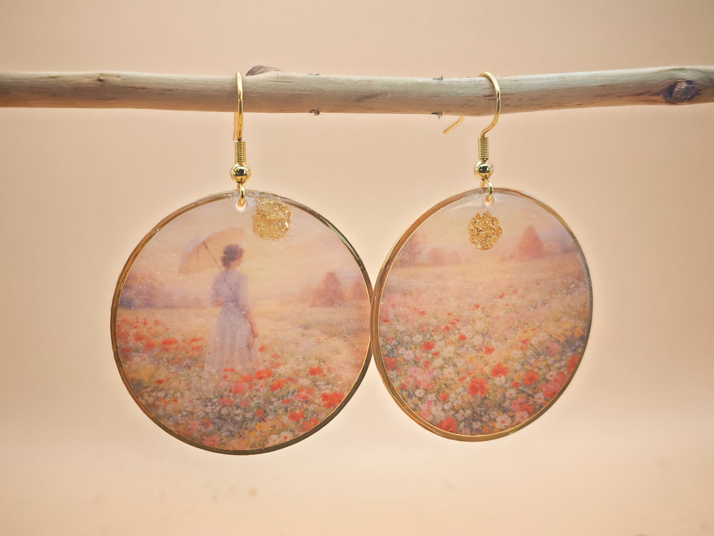 Boucles d’oreilles Monet – Brume Fleurie