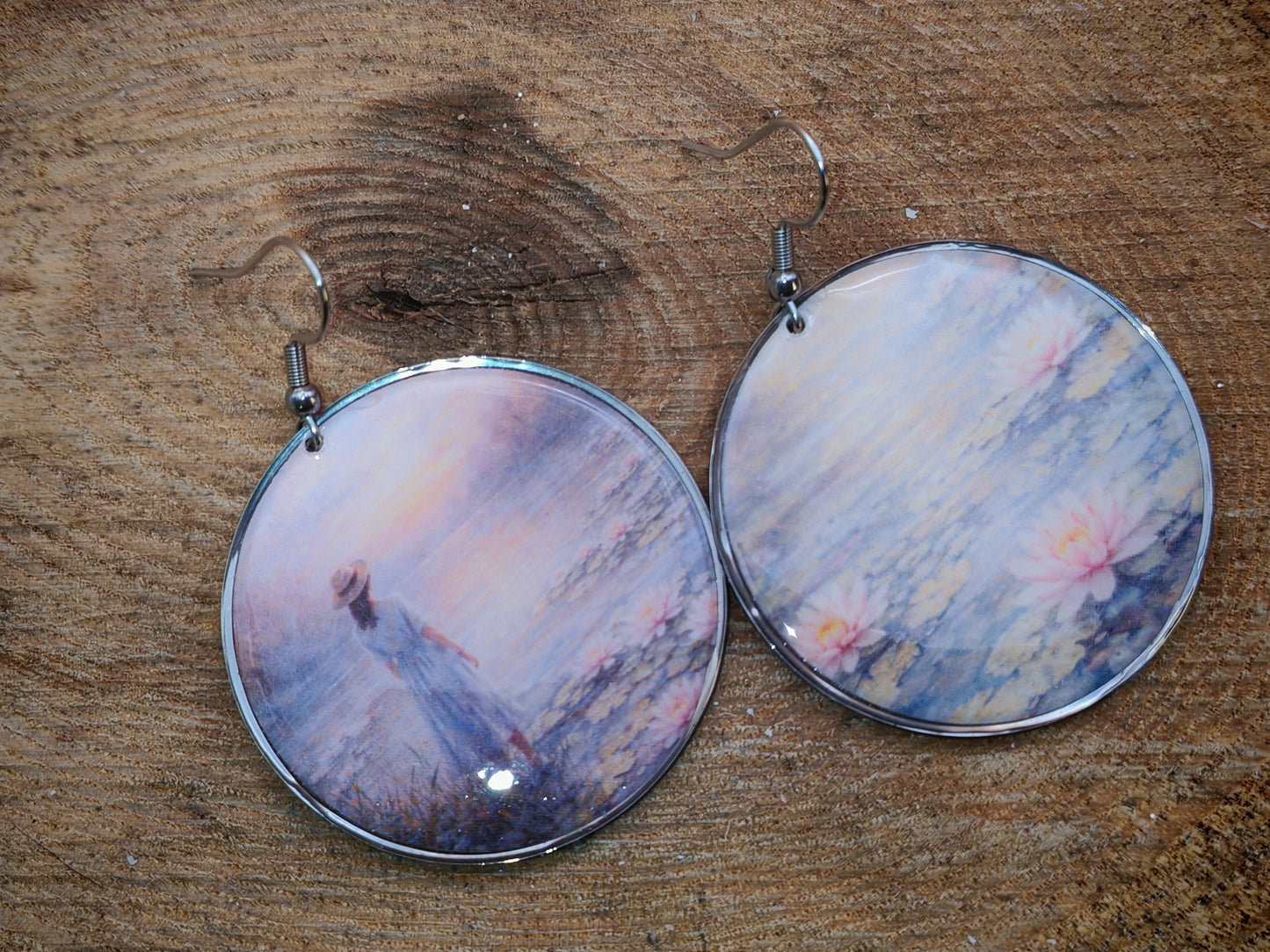 Boucles d’oreilles Monet – Reflets du Matin