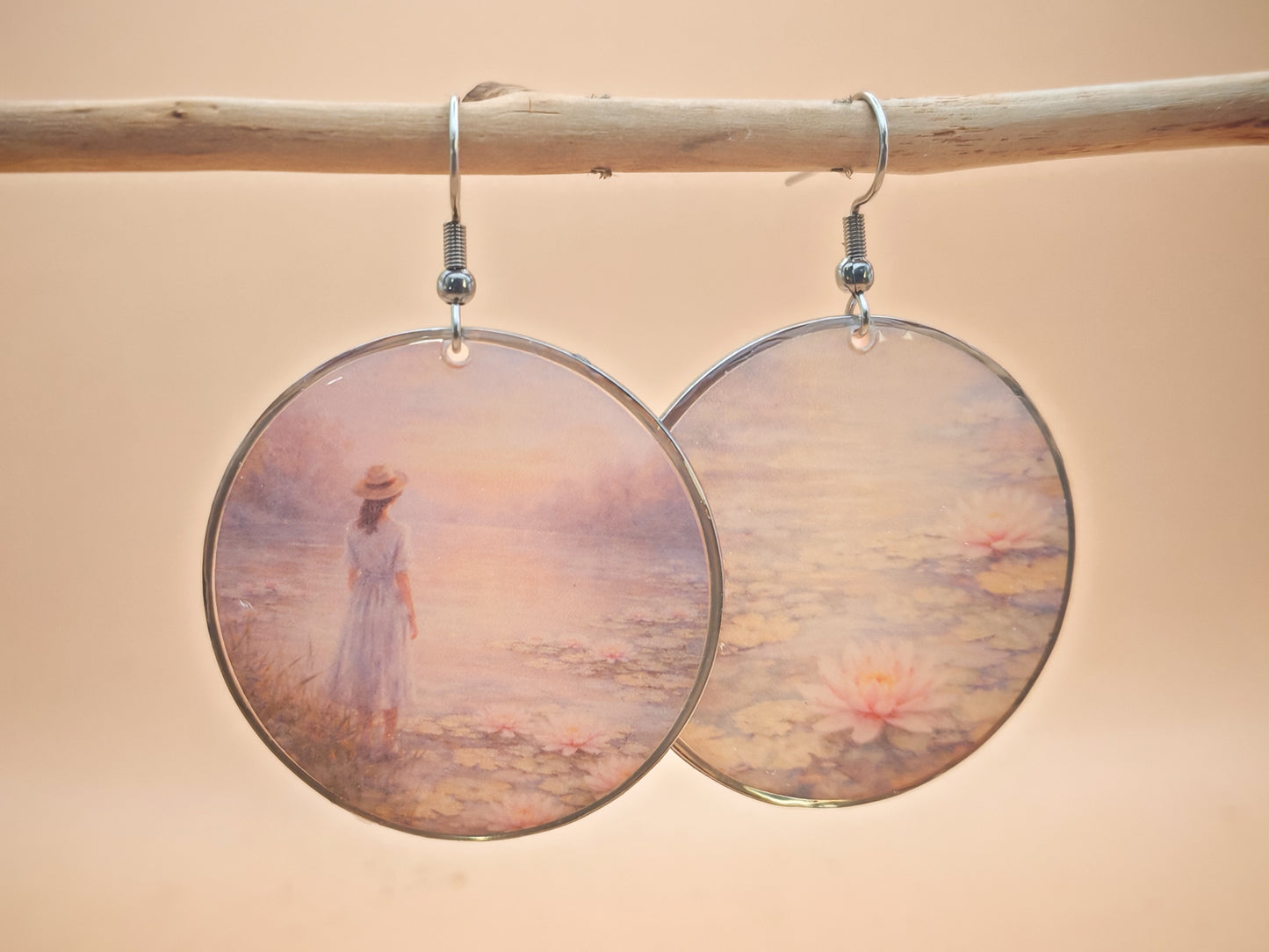Boucles d’oreilles Monet – Reflets du Matin