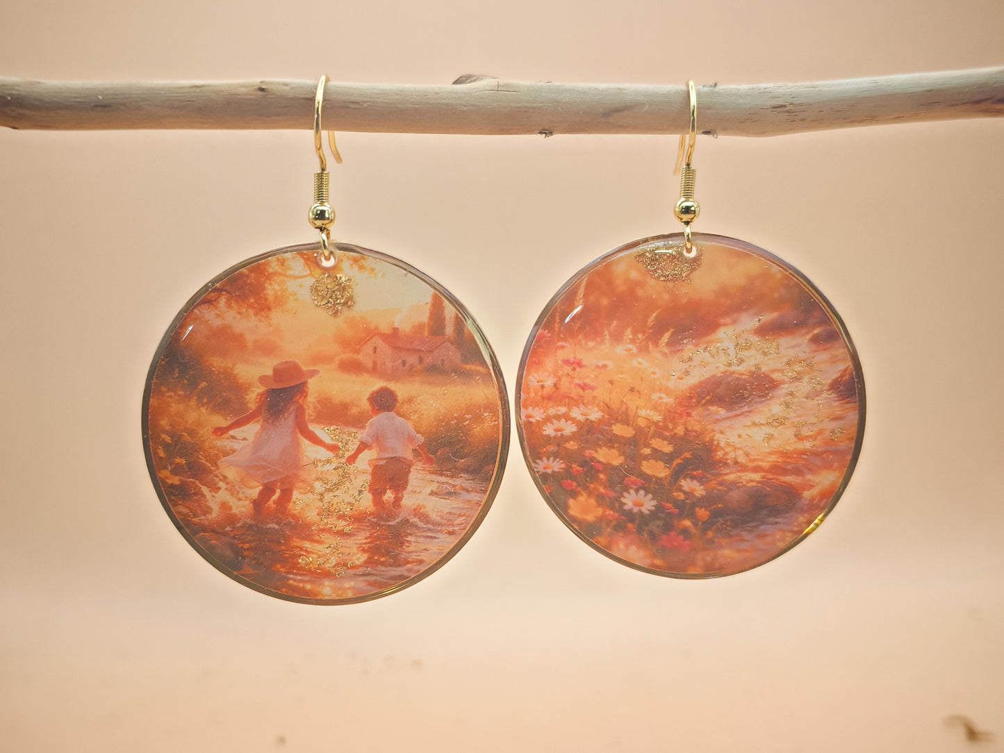 Boucles d’oreilles Monet – Lumières d’Été