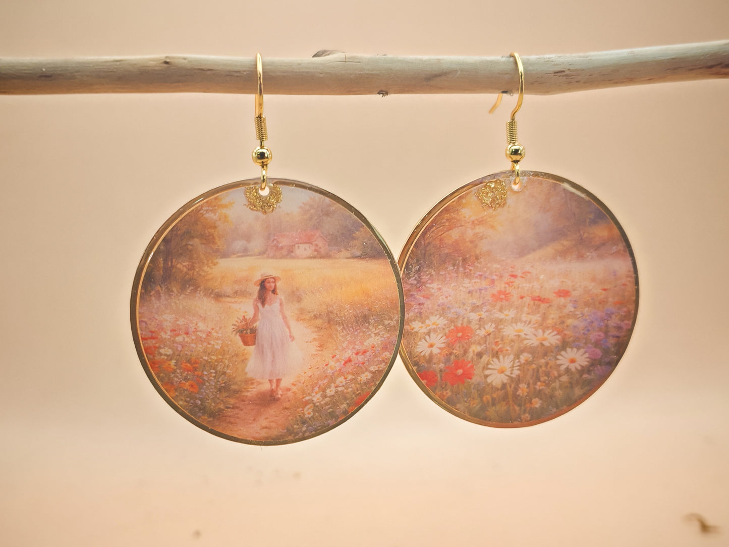Boucles d’oreilles Monet – Promenade Fleurie