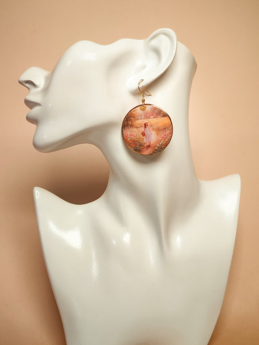 Boucles d’oreilles Monet – Promenade Fleurie