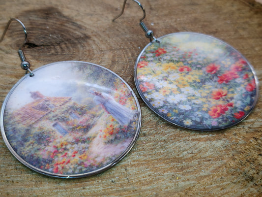 Boucles d’oreilles Monet – Jardin en Fleurs