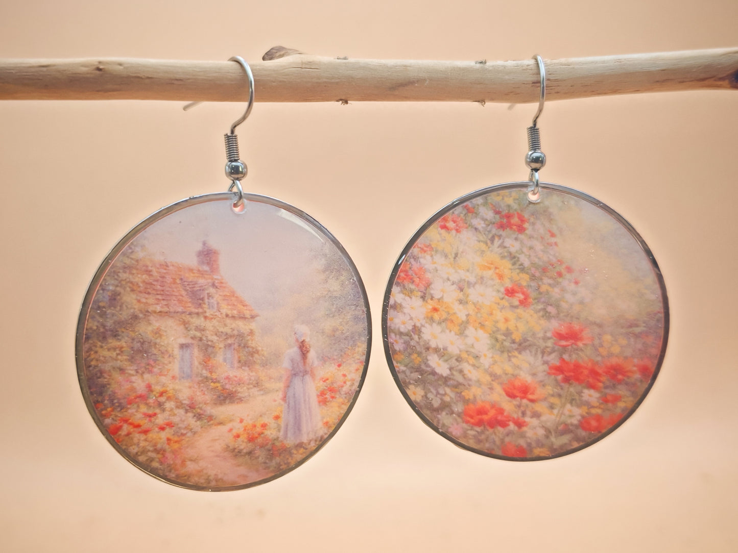 Boucles d’oreilles Monet – Jardin en Fleurs