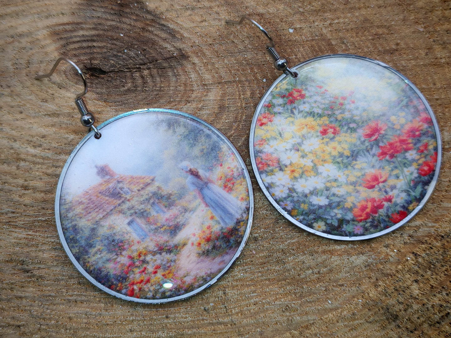 Boucles d’oreilles Monet – Jardin en Fleurs