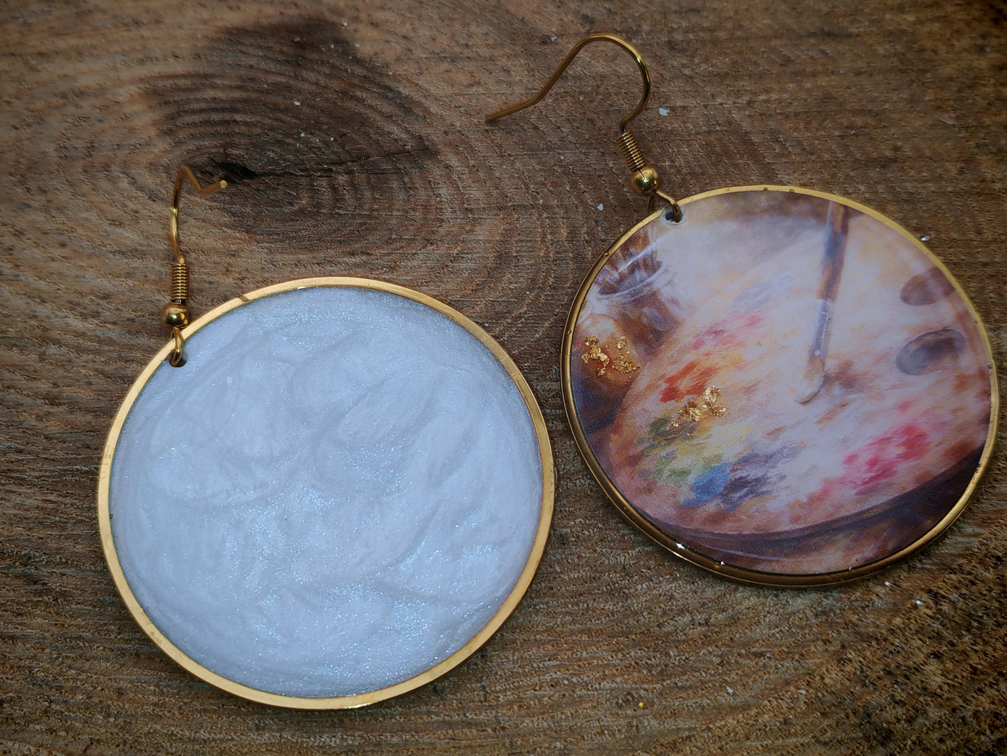 Boucles d’oreilles Monet – L’Atelier Impressionniste