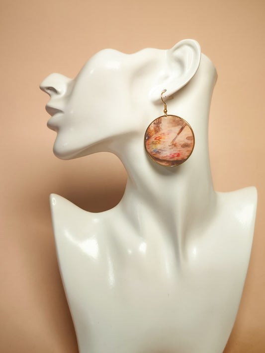 Boucles d’oreilles Monet – L’Atelier Impressionniste