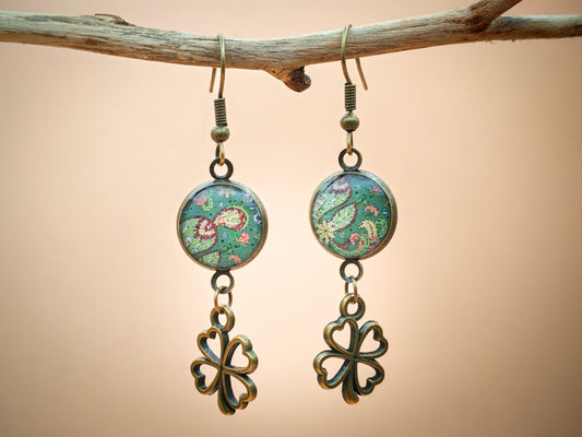 Boucles d’oreilles – Herboriste romantique