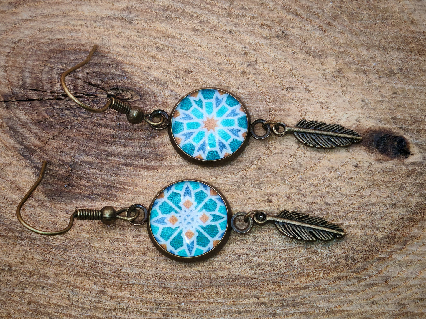 Boucles d’oreilles – Étoiles d’azur